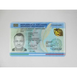 Italy ID card