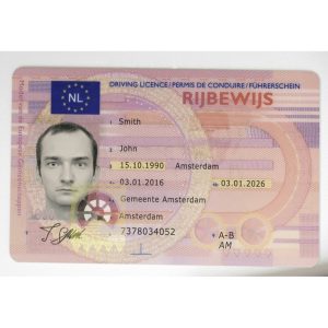 Netherlands driver’s licence