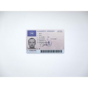 Finland driver’s license
