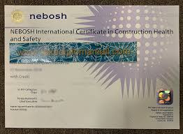 Buy Nebosh Certificate Online
