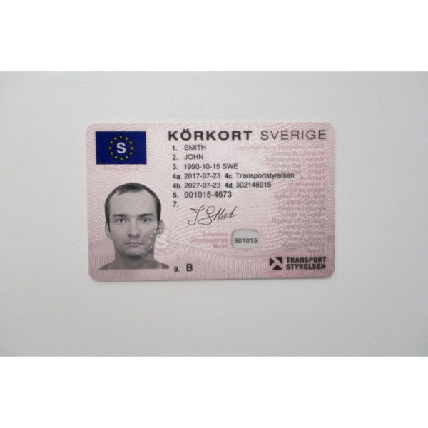 Swedish driver's license