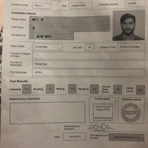 Ielts Certificate for Sale